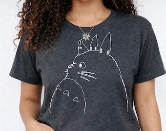 Totoro T-Shirt | Studio Ghibli Totoro Tee, Hayao Miyazaki Anime