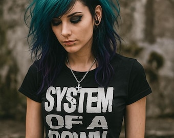 SOAD Women's Tee: Alternative Metal Music Fan Shirt