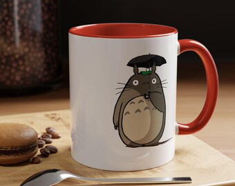 Totoro Coffee Mug – Anime Ceramic Mug, Home Decor Gift