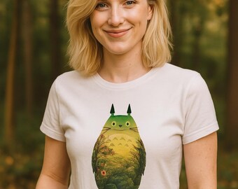Totoro Recycled blend Unisex Crewneck T-shirt