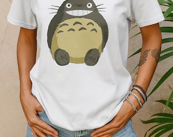 Totoro Graphic Tee, Miyazaki Anime Shirt
