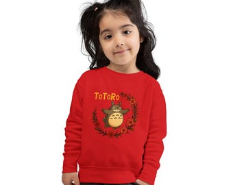 Totoro Toddler Sweatshirt, Anime Kids Apparel