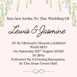 Wedding Invitation