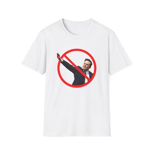 Anti-Elon Demonstrat T-Shirt, lustiges lässiges T-Shirt, Statement-Kleid, Geschenkidee für Freunde, Unisex Softstyle T-Shirt, Alltagskleidung