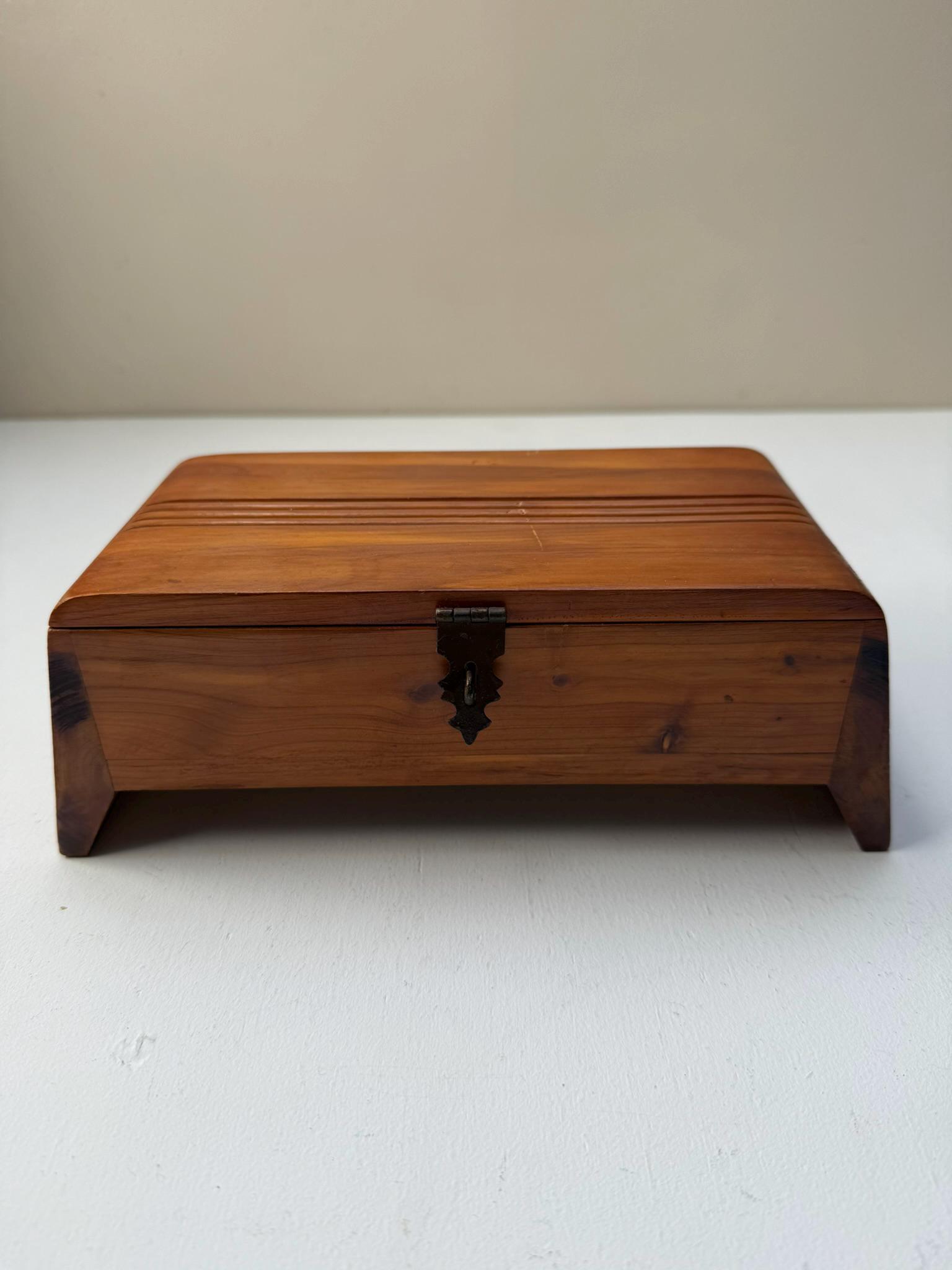1950s Wooden Box - Etsy