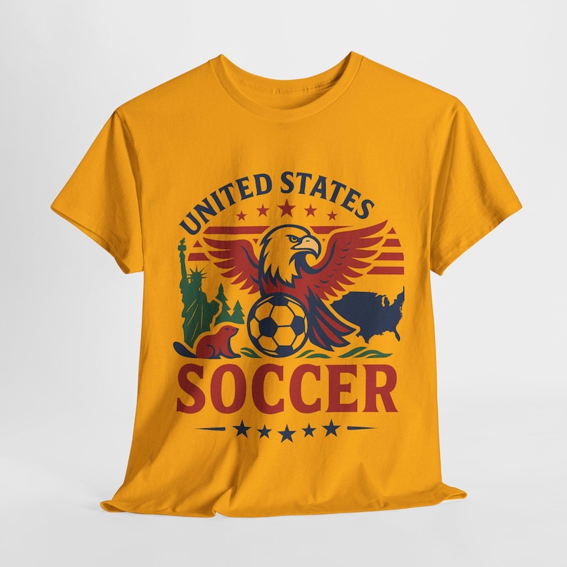 United States Soccer World Cup 2026 , United States Football Fan Gift, Sports Lover Shirt, USA Soccer Tee, Football Enthusiast Top, Soccer image 4