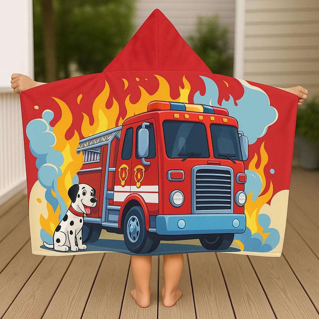 Firetruck Everykid Towel main image 1