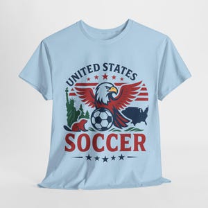 United States Soccer World Cup 2026 , United States Football Fan Gift, Sports Lover Shirt, USA Soccer Tee, Football Enthusiast Top, Soccer image 6