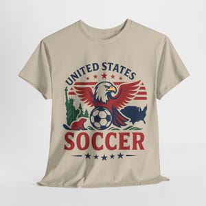 United States Soccer World Cup 2026 , United States Football Fan Gift, Sports Lover Shirt, USA Soccer Tee, Football Enthusiast Top, Soccer image 2