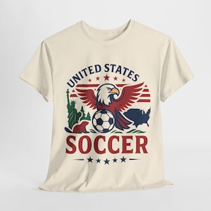 United States Soccer World Cup 2026 , United States Football Fan Gift, Sports Lover Shirt, USA Soccer Tee, Football Enthusiast Top, Soccer image 5