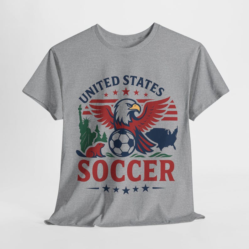 United States Soccer World Cup 2026 , United States Football Fan Gift, Sports Lover Shirt, USA Soccer Tee, Football Enthusiast Top, Soccer image 3
