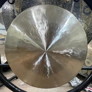40CM Chau Gong: Handcrafted Tibetan Gong for Sound Healing & Meditation