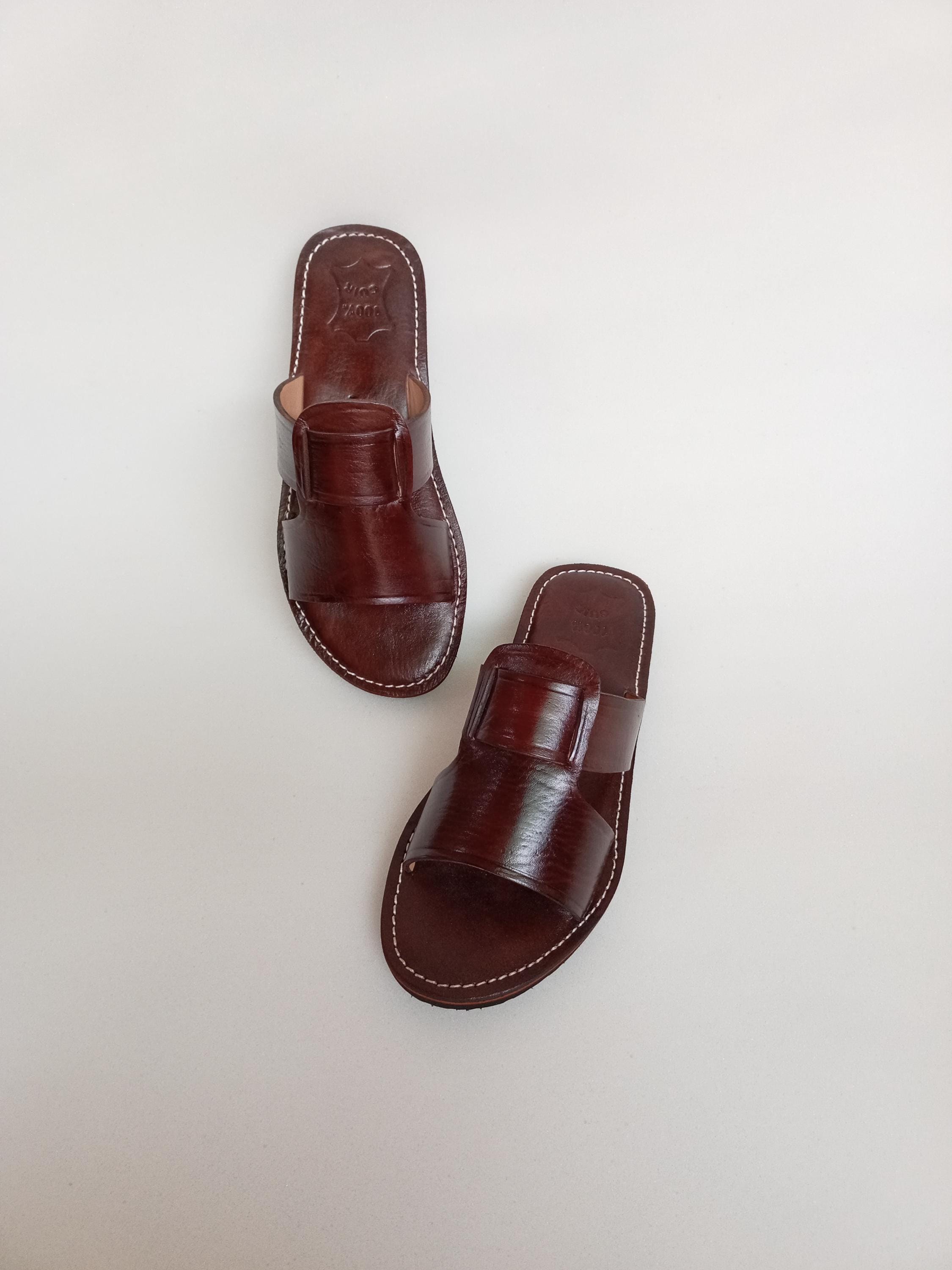 Sandals mens new size 7.5M Zengara leather buckle Zengara Mens Brown Leather Oxfords Shoes 9.5 M | eBay main image 2