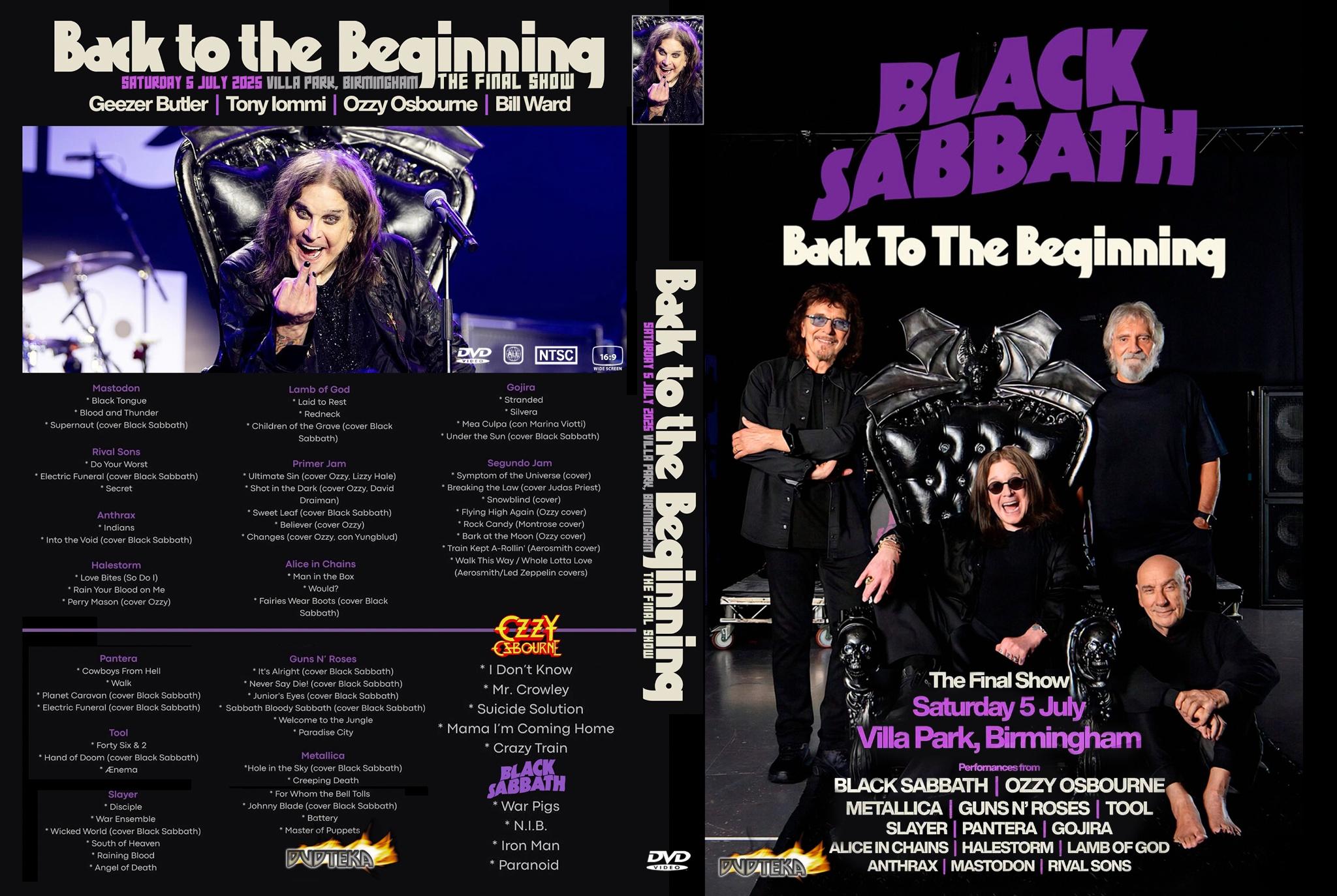 Back to the Beginning-the Final Ozzy Osbourne & Black Sabbath