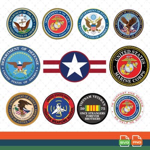 Military - SVG, PNG, Files