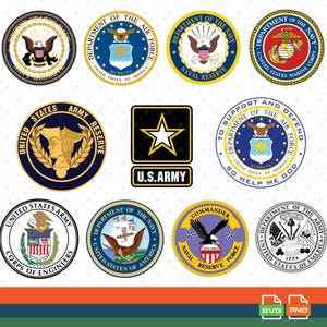 Military - SVG, PNG, Files