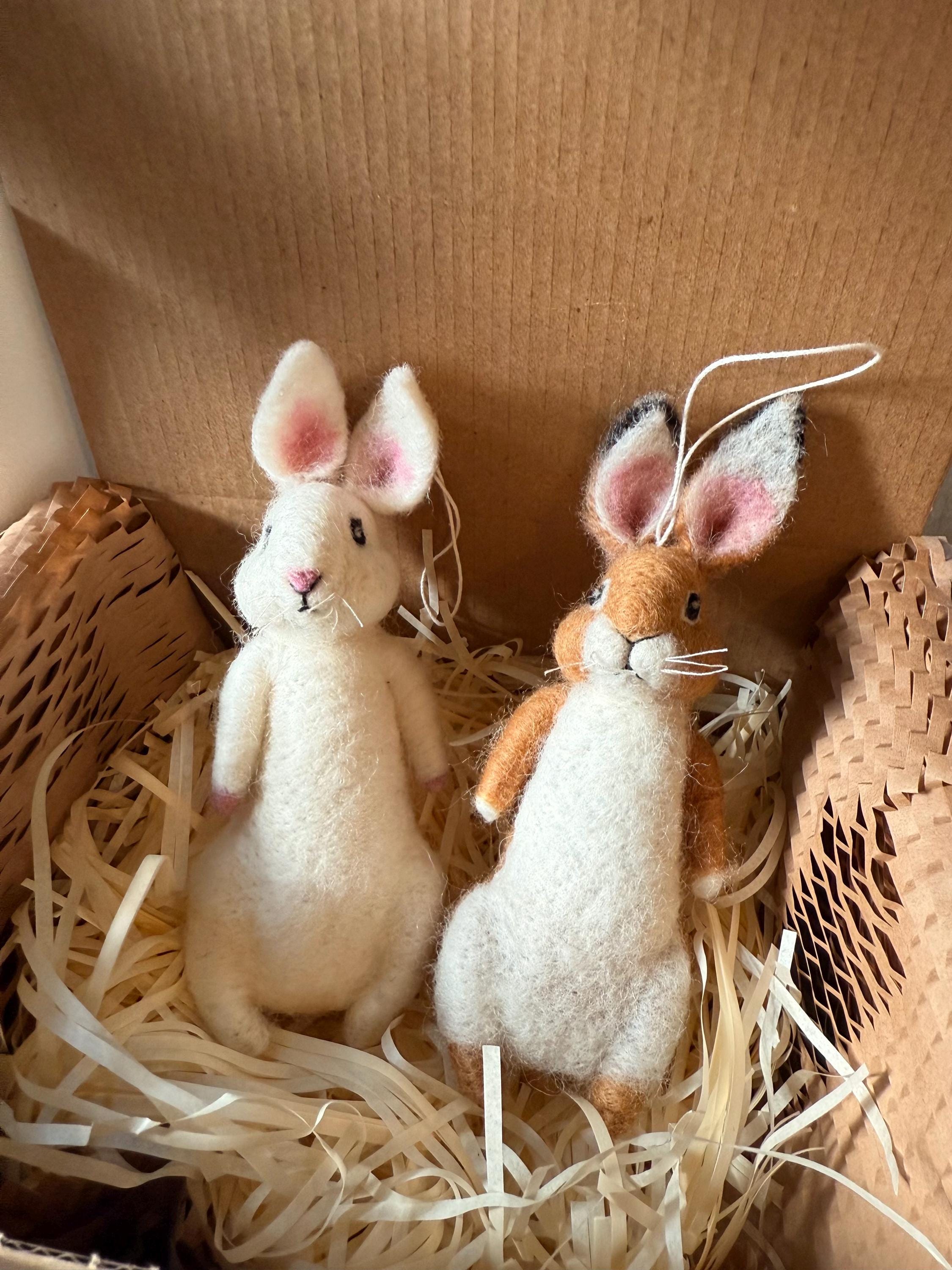 Needle Felted Bunny - Etsy