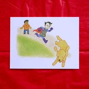 Você é meu herói, Capitão Shiro! [V.2] - Cartão postal com impressão artística
