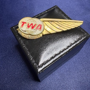 TWA “Junior Hostess” Wings Badge, Circa 1960-1964