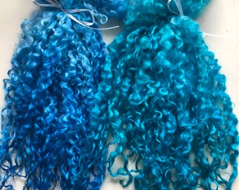 TEESWATER Wool LOCKS, DOll Hair, FELTING
