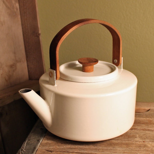 Vintage Copco Kettle, Michael Lax Design 117 Spain, Snow White