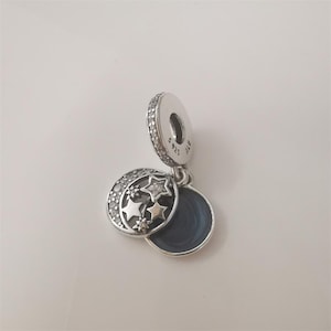 pandora vintage night sky dangle charm with pouch