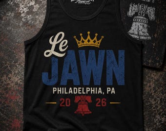 LeJawn Tanktop, Philadelphia Basketball-Tanktop, Philly Basketball-Shirt, Philly Sport-Tanktop, Philadelphia Streetwear