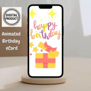 Tarjeta electrónica de feliz cumpleaños, tarjeta de cumpleaños virtual, tarjeta de felicitación de cumpleaños digital, video de tarjeta de feliz cumpleaños, tarjeta de cumpleaños animada
