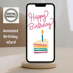 Tarjeta electrónica de feliz cumpleaños, tarjeta de cumpleaños virtual, tarjeta de felicitación de cumpleaños digital, video de tarjeta de feliz cumpleaños, tarjeta de cumpleaños animada