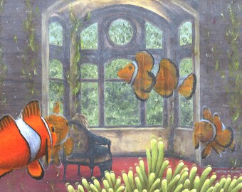 インサイド・ヘッド - オリジナル絵画