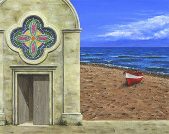 到着～オリジナル絵画