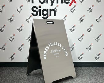 A Frame Sign Board, Metal Sidewalk Signs For Shops, ,Sign For Businesses, Nail Salon Sign, Modern Custom Sign, Sign for Coffe Shops, Clinics