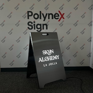 Meatl Sandwich Signage, Swinging Sign, Outdoor Cafe Sign, Advertising Board, A Frame Sidewalk Sign, Personalized Retail Sign, Sign for Shops