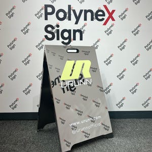 Illuminated Metal A Frame Sign, Sidewalk Sign, Custom Sandwich Board, Sign for Business and Shops, A Board Sign for Cafes, Weatherproof Sign