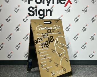 A Frame Sign Board, Metal Sidewalk Signs For Shops, ,Sign For Businesses, Nail Salon Sign, Modern Custom Sign, Sign for Coffe Shops, Clinics