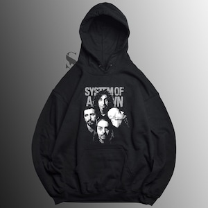 System of a Down Unisex Hoodie, Music Band Sweatshirt, Rock Concert Apparel, Casual Wear, Gift for Fans, Cool Streetwear