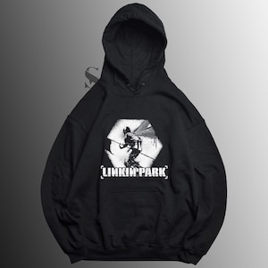 Linkin Park Graphic Hoodie, Unisex Sweatshirt, Music Merchandise, Band Apparel, Casual Wear, Gift for Fans, Relaxed Fit