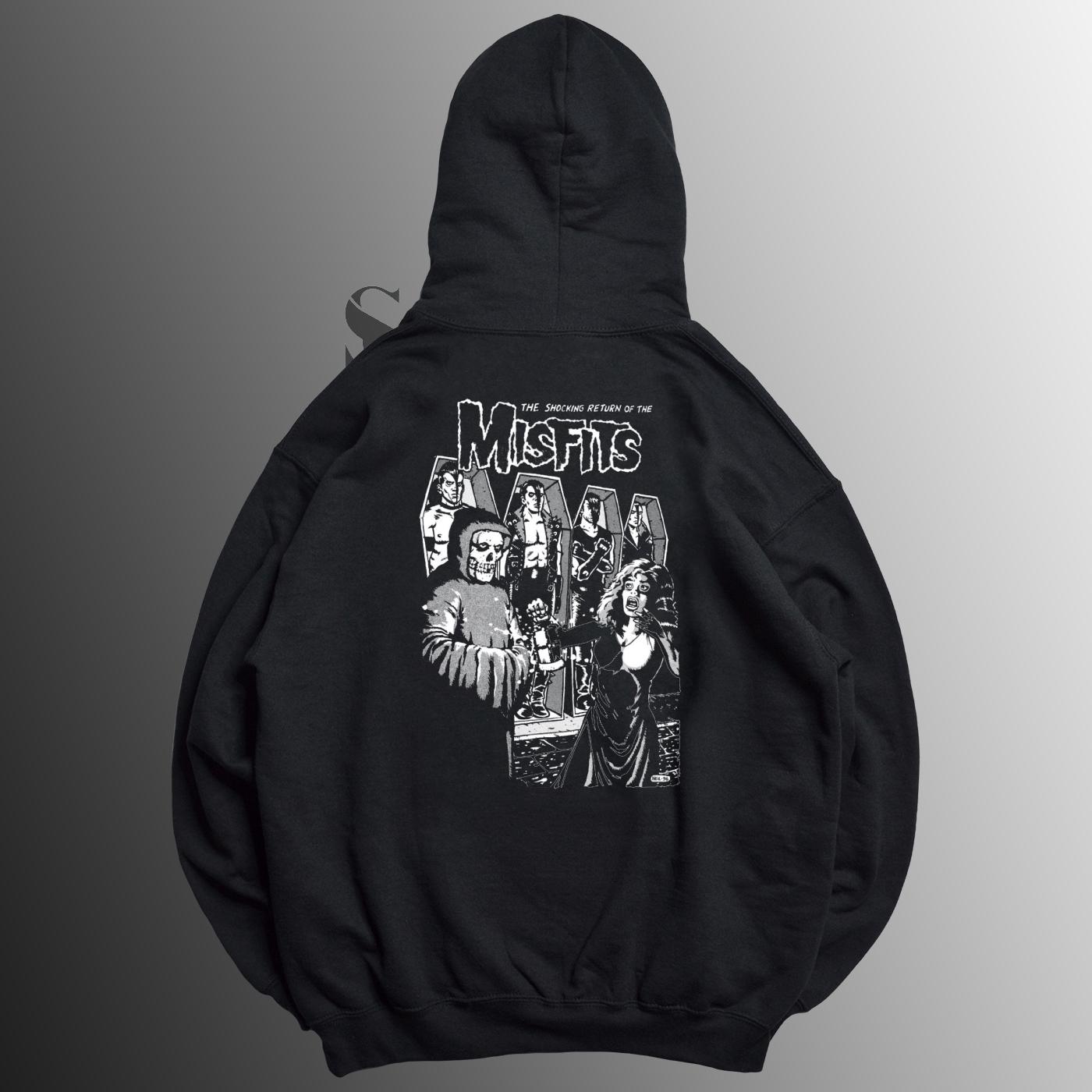 Oversized Hoodie Misfits Hoodie Friends Misfits Pullover Hoodie Store