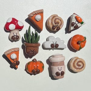 Handmade Polymer Clay Magnets - Etsy