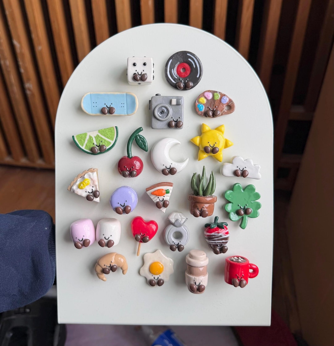 Handmade Polymer Clay Magnets: Jellycat Inspired - Etsy