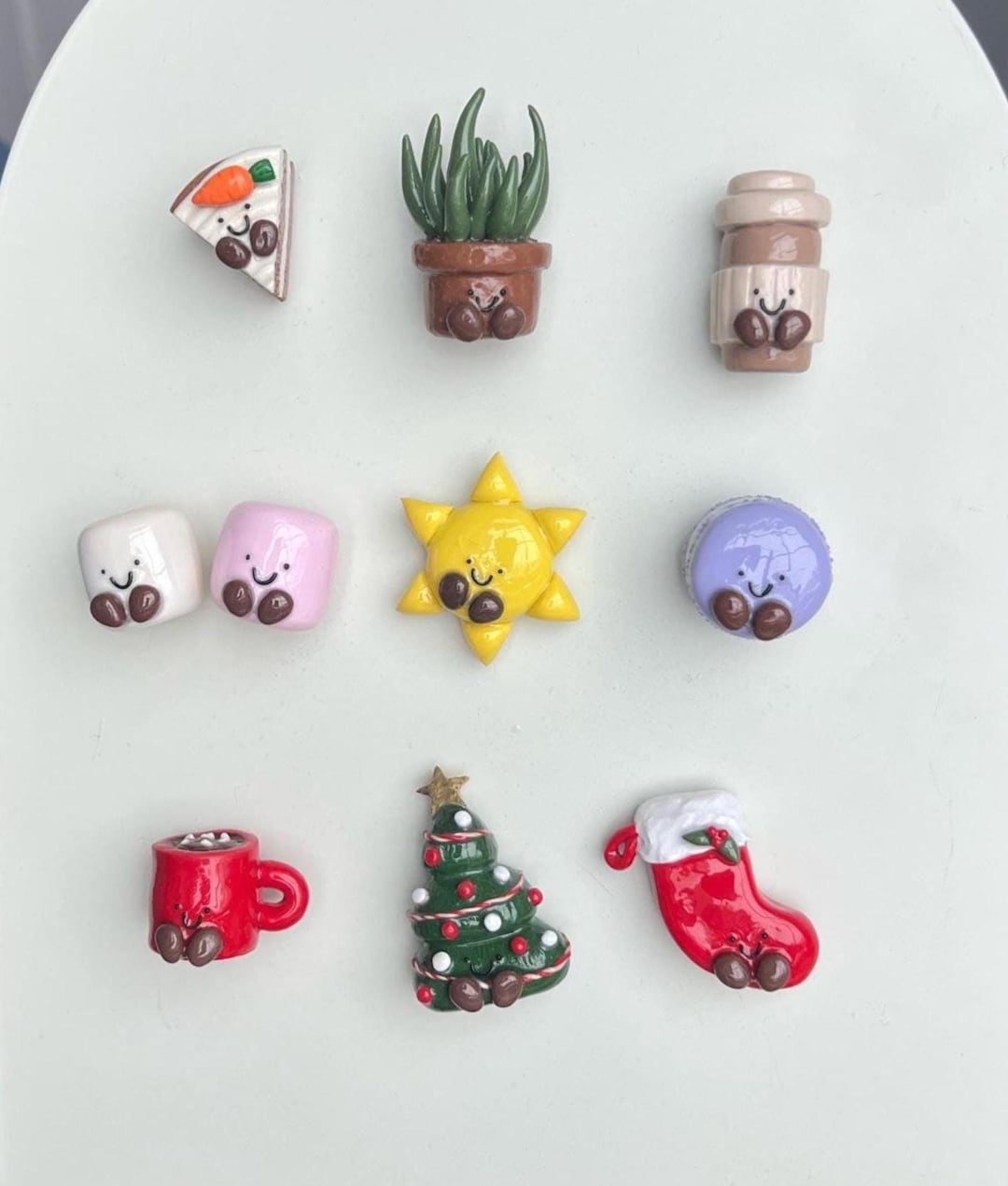 Handmade Polymer Clay Magnets: Jellycat Inspired - Etsy