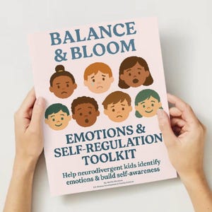 Toolkit voor emoties en zelfregulatie voor autistische kinderen – afdrukbare gevoelenskaarten, kalmeringsschema's en dagelijkse check-in | Pdf-download