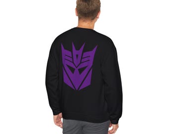 Sweatshirt noir avec logo Decepticon Transformers