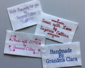 Personalized Quilt Labels 3"x5"