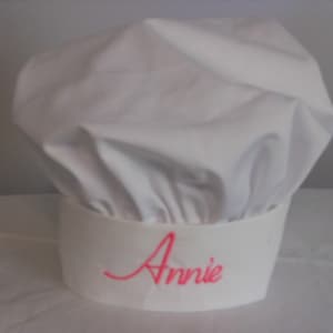 Personalized Childs Chef Hat