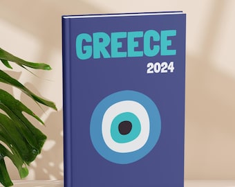 Customizable photo album template GREECE