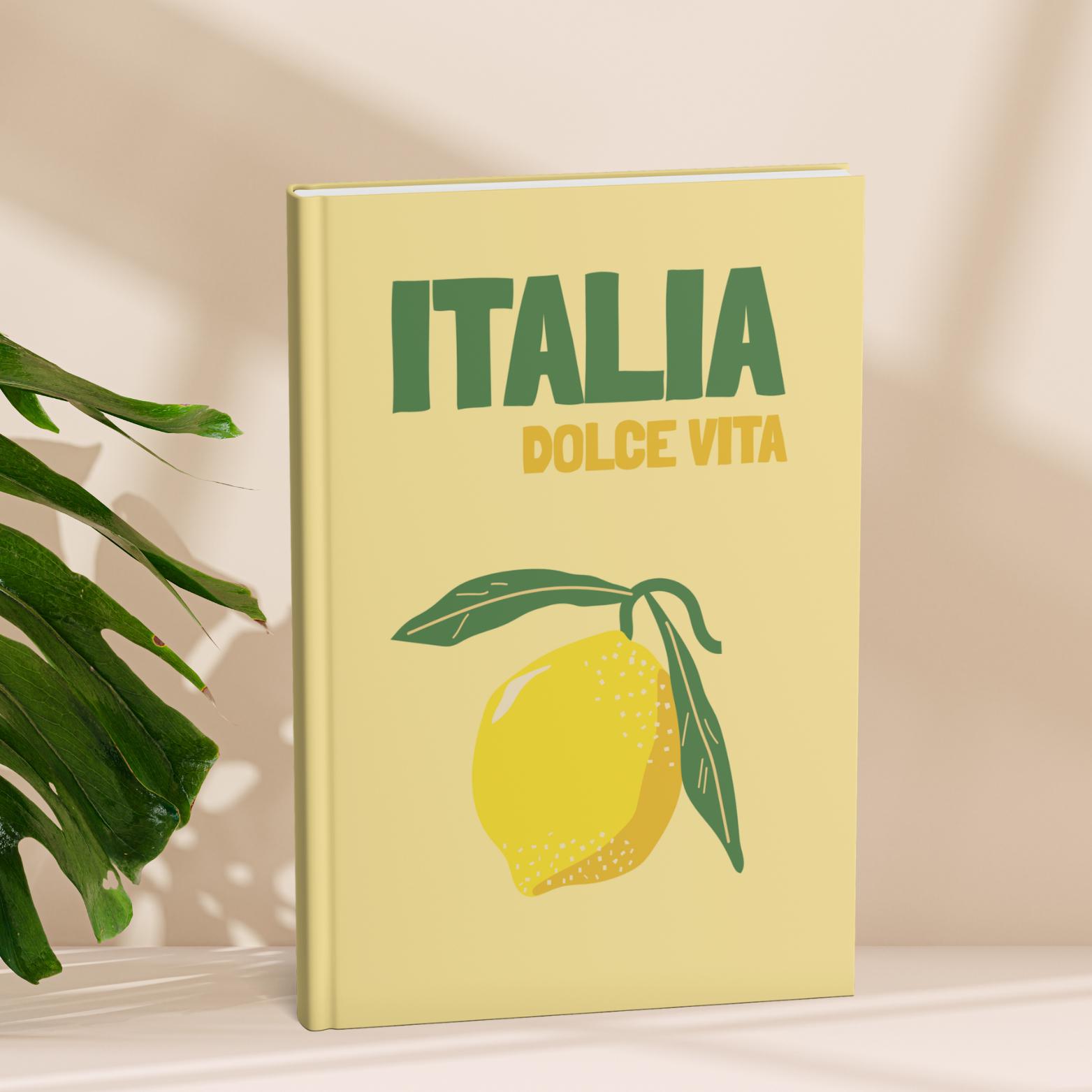 Customizable photo album model ITALIA