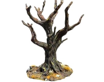 Dead Tree Scatter Terrain | Fantasy Tabletop Scenery for D&D, RPGs and Wargames | 28mm