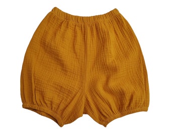 Mustard baby bloomers