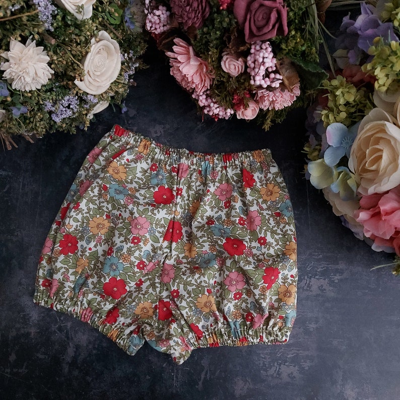 red baby bloomers